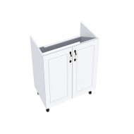 Corp inferior 60 cu 2 usi masca chiuveta Zebra MDF alb drept Corp inferior 60 cu 2 usi masca chiuveta Zebra MDF alb drept